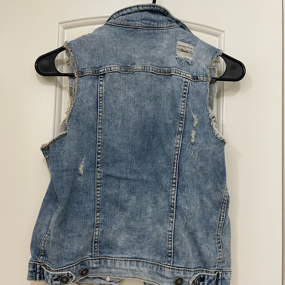 Silver Jeans Co Jean Indigo Vest View 2